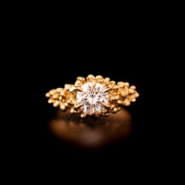Large Lily Diamond ring